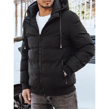 Pánské oblečení Pánská bunda s kapucí TX4298 Barva: Černá, Velikost: M