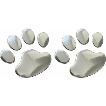 Samolepicí dekorace na vozidlo Samolepící dekor metal tlapky