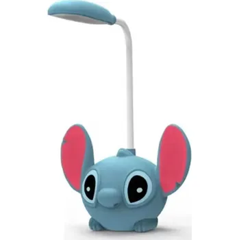 Samolepící dekorace Designová LED lampička Lilo & Stitch s ořezávátkem Barva: modrá