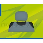 Potahy na opěrky hlavy 2 ks - světle šedé