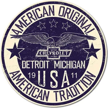 Plechová cedule Plechová cedule General Motors Chevy Tradition 30 cm