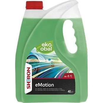 Náplň do chladiče a ostřikovače Letní směs do ostřikovačů SHERON eMotion Nano -5°C 4L