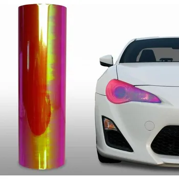 Tuning Fólie na světla chameleon červená 30cm x 8m