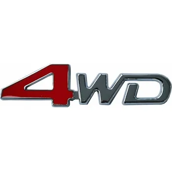 Samolepicí dekorace na vozidlo Samolepící dekor metal 4wd