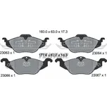 Sada brzdových destiček, kotoučová brzda TEXTAR 2306302