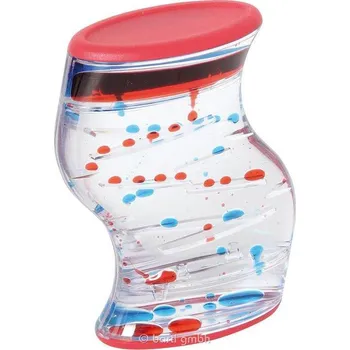 Žertovný předmět Přelévačka Optická iluze S Tvar červená