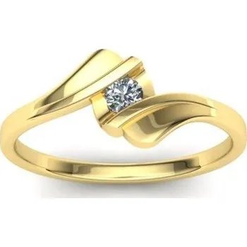 Prsten PZAU180013 Zásnubní prsten Materiál: Červené zlato 14kt, Velikost: 72