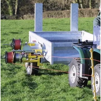 Přívěs k motorovému vozidlu Přívěsný vozík Rappa s rozvíječem 6řad vodiče