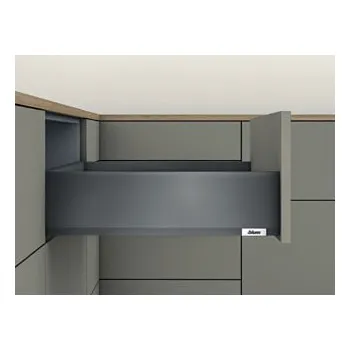 Nábytkové kování Blum K-BLUM Merivobox K 450 mm, 40 kg, Orion šedá :: vrut