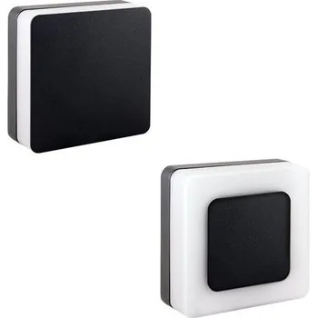 Nástěnné svítidlo LED světlo McLED LED svítidlo Draco S, 9W, 4000K, IP65, černá barva