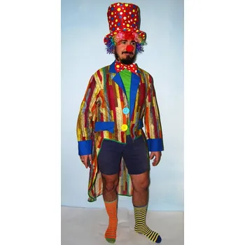 Karnevalový kostým Frak pro klauna Velikost: XL