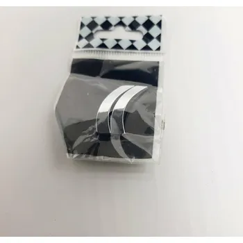 Samolepicí dekorace na vozidlo Písmeno samolepící chromové 3D-Deco - závorka úzká