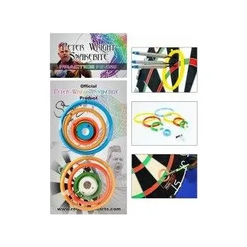 Šipka Příslušenství na šipky Red Dragon Peter Wright Snakebite Practice Rings - tréninkové kroužky na sisalový terč