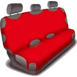 Autotrika zadní bavlněné - červené