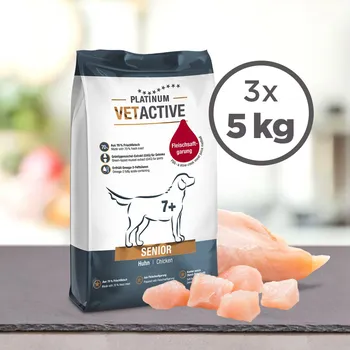 Krmivo pro psa PLATINUM Vetactive Senior 15 kg