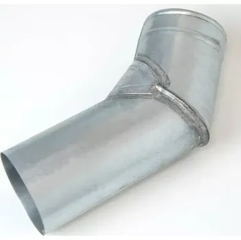 okap Pozinkované koleno 120 mm V letované