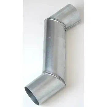 okap Pozinkované koleno 120 mm S letované