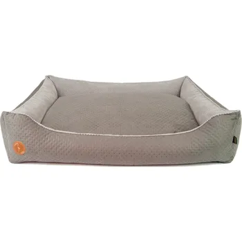 Pelíšek pro psa Lauren Design PELÍŠEK PRO PSY CÉZAR Barva: Šedá se strukturou, Rozměr: XS 60cm x 50cm