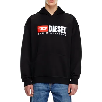 Pánská mikina MIKINA DIESEL S-BOXT-HOOD-DIV SWEAT-SHIRT BLACK 1