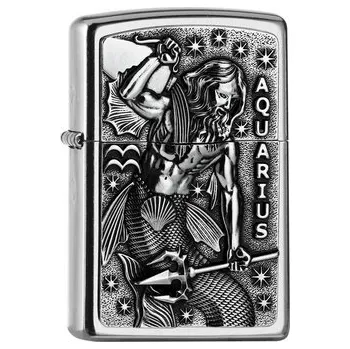 ZIPPO PL 207 Tierkreis Aquarius 2006508
