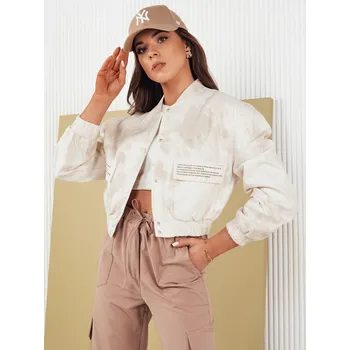 Dámská softshellová bunda Dámská bomber bunda SERRO TY4298 Barva: Béžová, Velikost: S