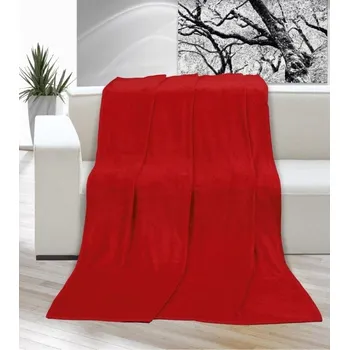 deka Deka micro jednolůžko 150x200cm červená