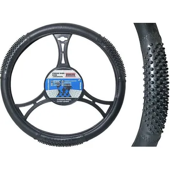 Potah na volant Potah na volant MASSAGE černý M 37-39cm