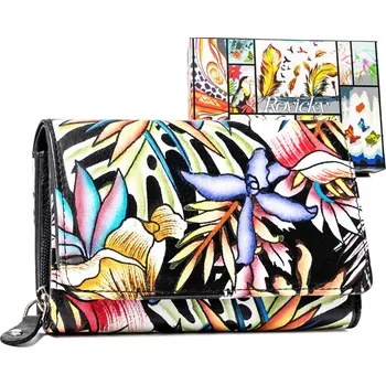 Peněženka Barevná peněženka na patentku z přírodní kůže Barva (Varianta): 21