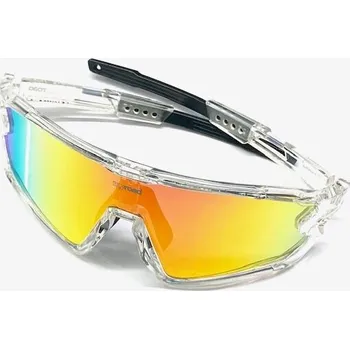 Sluneční brýle Brýle POLARIZED SPORT průhledné/duhová skla