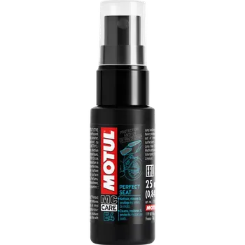 Motokosmetika MOTUL MC CARE E4 PERFECT SEAT 25 ml (účinný čistič a renovátor sedadel)