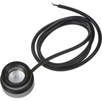 LED páska LED panel červený 12V, 1 LED