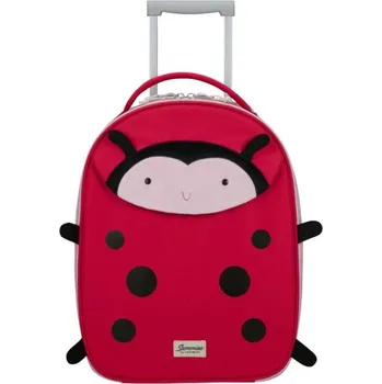 Dětský kufr SAMSONITE Dětský kufr Happy Sammies ECO Upright Ladybug Lally vel. S