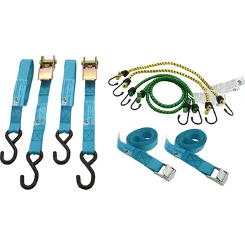 Upínací popruh Upínací sada 8ks TÜV/GS