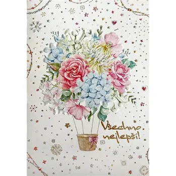 Přání k narozeninám CTS24, s reliéfem