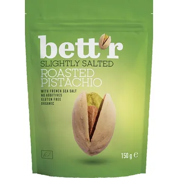 Bett’r Pražené solené pistácie Bio 150 g