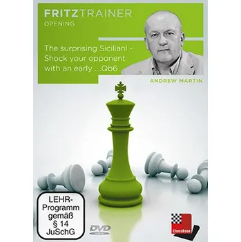 Šachy ChessBase The surprising Sicilian - Shock your opponent with an early ...Qb6, Andrew Martin - verze ke stažení (anglicky)