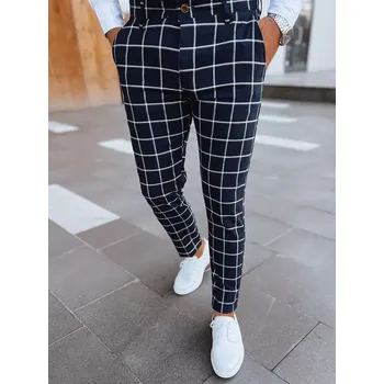 Pánské kalhoty Pánské kalhoty chino střih UX3952 Barva: Tmavě Modrá, Velikost: 33