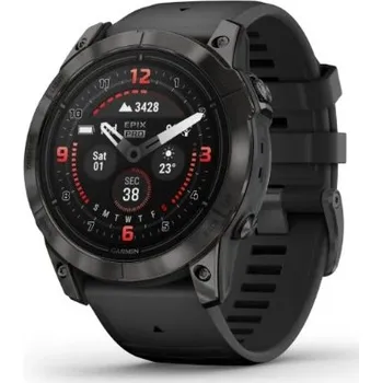 Chytré hodinky GARMIN Epix™ Pro (Gen 2) – Sapphire Edition | 51 mm Barva: Carbon Gray DLC Titanium / Black Band