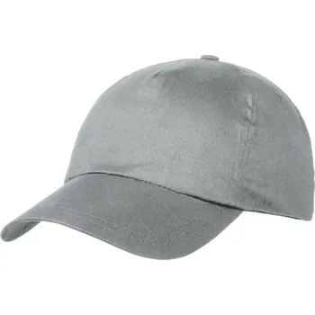 Čepice Kšiltovka 5panelová s reklamním potiskem šedá 100ks