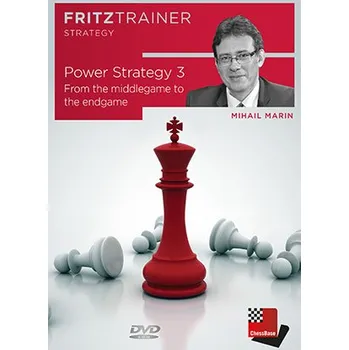 Šachy ChessBase Power Strategy 3 From the middlegame to the endgame, Mihail Marin - verze ke stažení (anglicky)