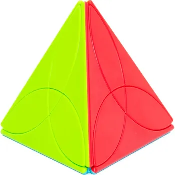 Hlavolam Clover Pyraminx QiYi Barevný plast