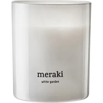 Svíčka Sójová vonná svíčka Meraki White Garden 200 g