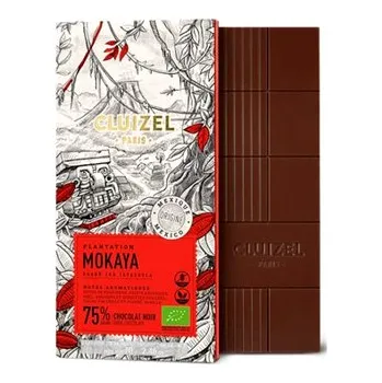 Čokoláda Bosfood Čokoláda mokaya z plantáží 75% hořká Michel Cluizel 70g