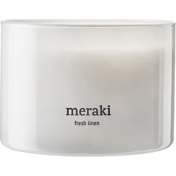 Svíčka Sójová vonná svíčka Meraki Fresh Linen 340 g