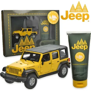 Kosmetická sada Jeep sprchový gel 250 ml s modelem Jeep Rubicon - dárková sada