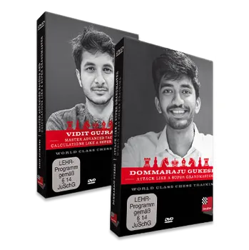 Šachy ChessBase Attack & Master Advanced Tactics and Calculations like a Super Grandmaster, Vidit Gujrathi - verze ke stažení (anglicky)
