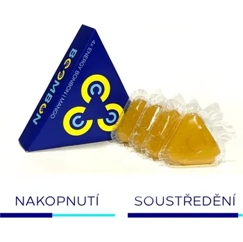 Bonbon BoomBon Energetický bonbón mango 4x5g
