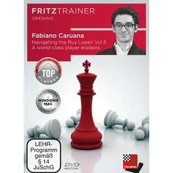 Šachy ChessBase Navigating the Ruy Lopez Vol.3, Fabiano Caruana - verze ke stažení (anglicky)