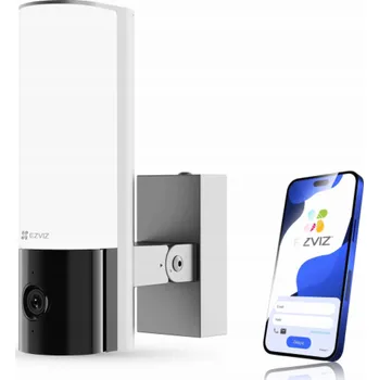 IP kamera IP kamera Ezviz Šviestuvas s kamerou CS-EL3 (3WFL,2,8mm) EZVIZ Floodlight,Wi-Fi, 3MP,SD 512gb,AI lidská/automatická detekce,100-240VACt IP65,Singe light 780LM dimeriuojama, 3000-5700