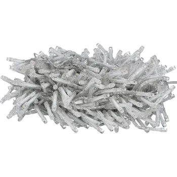 Vánoční dekorace Světelný řetěz Tesla - dekorativní řetěz, AMBER, 400LED, 8m + 5m kabel